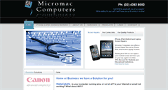Desktop Screenshot of micromac.com.au